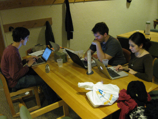 Study groups can be effective. Then again the temptation to socialise may be overwhelming.