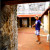 Andy in the courtyard. Andy in the courtyard.