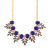 Blow their minds away with this drop dead gorgeous Stephanie necklace. Wear this necklace to glam-it-up. Blow their minds away with this drop dead gorgeous Stephanie necklace. Wear this necklace to glam-it-up.