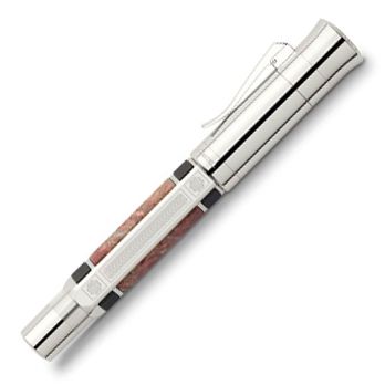 Faber-Castell 2014 Pen of the Year, platinum-plated limited edition version limited to 1000 Fountain Pens & 300 Rollerball Pens