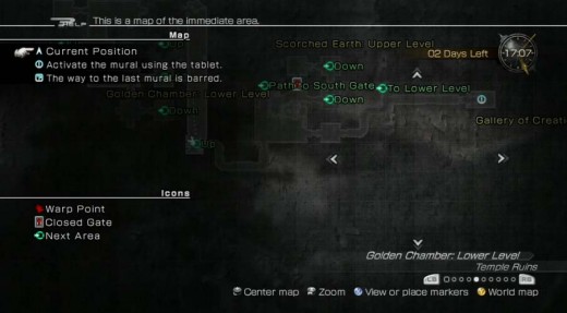 Get to the Chamber of Creation through the Golden Chamber.
