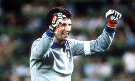 Dino Zoff with Italy