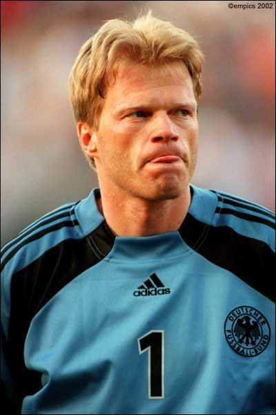 Oliver Kahn with Germany