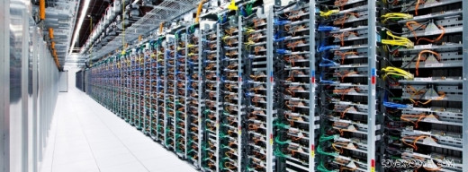 Google's data center server