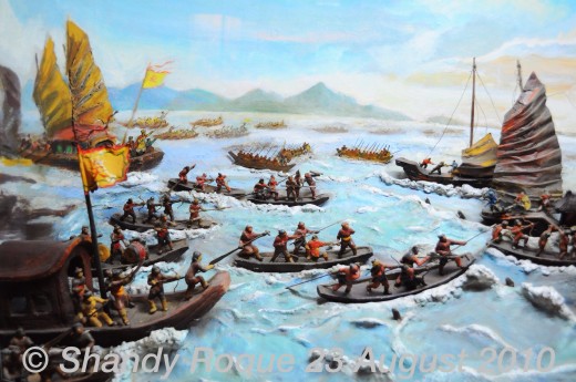 Dioramas in The National History Museum, Hanoi, Vietnam