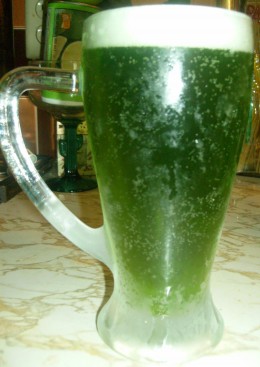Make your own homemade green beer!
