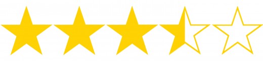 3.5 stars out of 5
