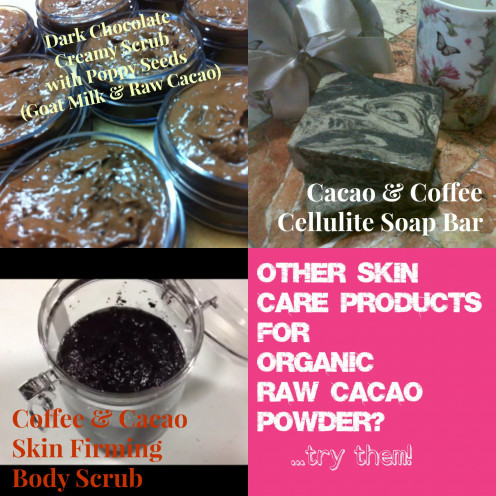 Organic Raw Cacao Skin Care Products