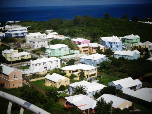 Housing in Bermuda - Wish Special Roofs For Collecting Water