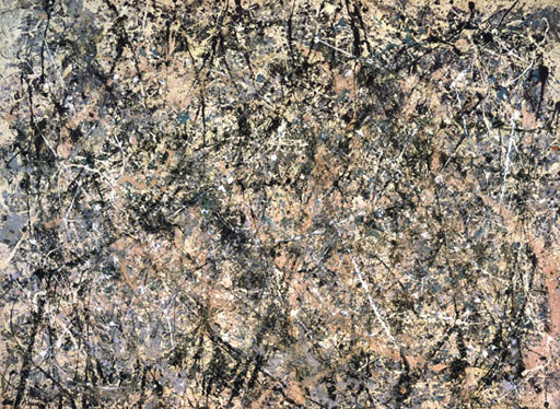 Example of Jackson Pollocks Painting 