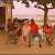 Sitting under a tree with the locals Sitting under a tree with the locals