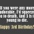Funny 3rd Birthday Message Funny 3rd Birthday Message