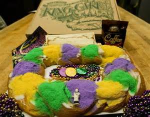 A traditional King Cake 