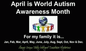 Autism Awareness doesn't help the Carer's of people with Autism cope everyday. 