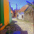 Cobbled streets of Flores Island Cobbled streets of Flores Island