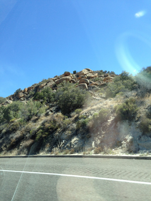 Homeward bound. Arizona, West of Yuma.