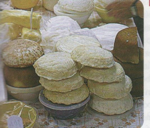 Home-made cheeses