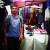 Andy at the markets in the lakeside village of Santiago Andy at the markets in the lakeside village of Santiago