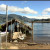 Waiting at the the half sunken jetty in San Pedro for our lancha to take a Xmas Eve tour of the lake. Waiting at the the half sunken jetty in San Pedro for our lancha to take a Xmas Eve tour of the lake.