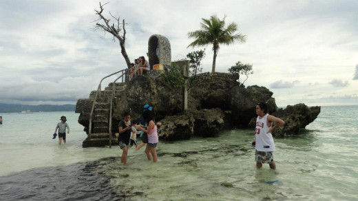 A Grotto in Boracay Beach