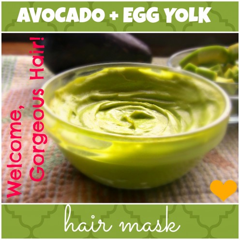 Avocado Egg Yolk Hair Mask for Volume, Growth, and Conditioning Avocado Egg Yolk Hair Mask for Volume, Growth, and Conditioning