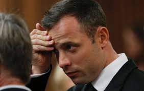 Day 4 Oscar Pistorius in court towards the end of the afternoon