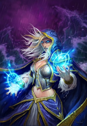 Jaina is an exceptionally strong hero when using basic cards