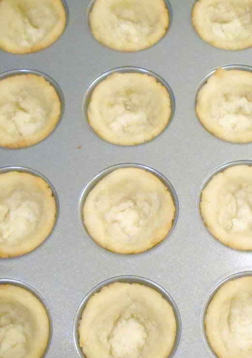 Baked and ready to fill