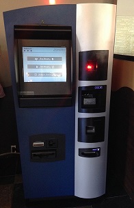 Bitcoin ATM located in Vancouver, British Columbia