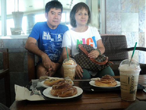 Breakfast at the Upper Floor of Starbucks Tagaytay