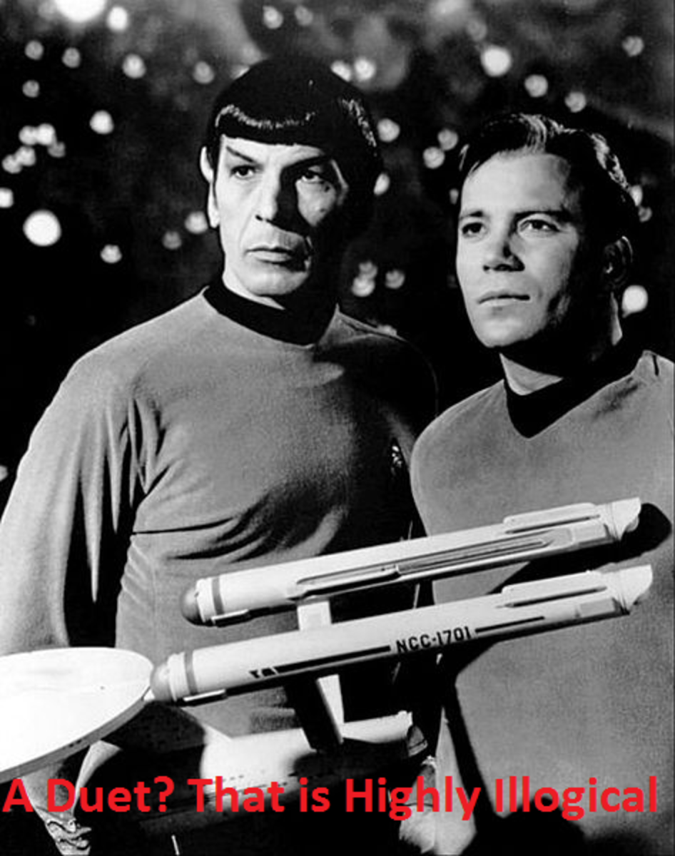 Sadly William Shatner and Leonard Nimoy never recorded an album of duets.