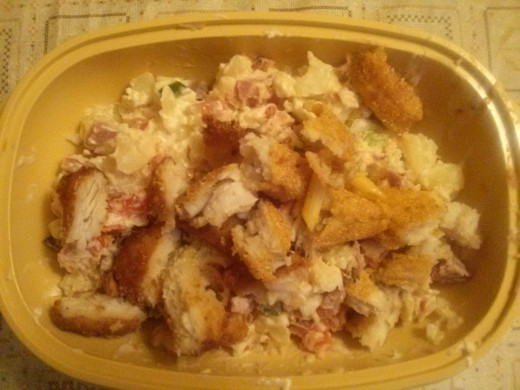 Terry's Kingfish Potato Salad.