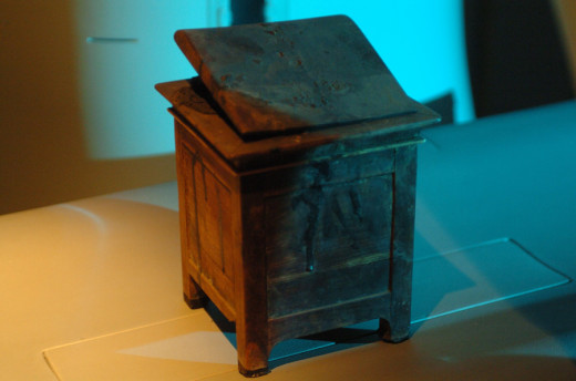 ivory canopic coffer