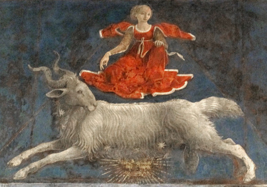 Aries intepretation Palazzo Schifanoia