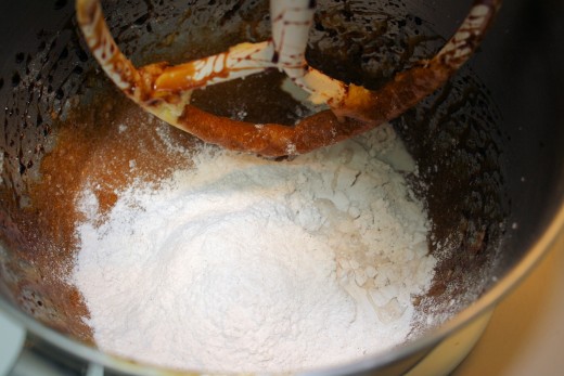 Adding In Flour By Thirds
