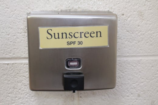 Sunscreen.  Free.  Because it's important.  Use it!
