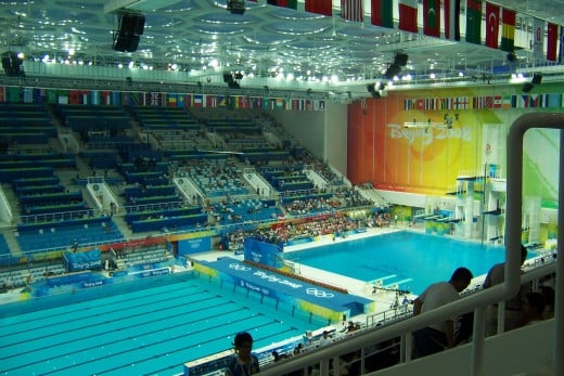During the Beijing Summer Olympic Games August 2008