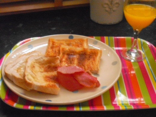 Breakfast doesn't need to be fancy, mum will appreciate anything the little ones have helped to make. 