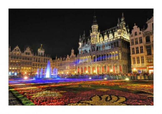 Grand-Place with Flower Carpet 2010 © Rüdiger Kukasch