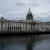 The Liffy River cuts through the center of Dublin. The Liffy River cuts through the center of Dublin.