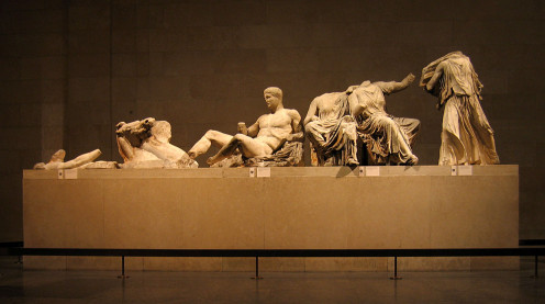 Pediment Sculpture from Elgin Marbles
