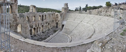The Odeon of Herodes Atticus Athens, Greece