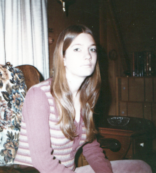 My sister, 1970s