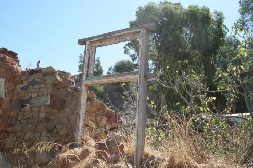 The sad remains of a Bo-Kaap house