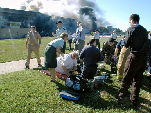 Everyday heros. Paramedics, E.M.T.'s, and First responders are the first on the scene. Their training may determine if you ever get to see the hospital. 