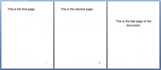 Page Number Deleted From Last Page
