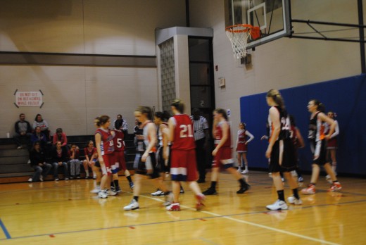 Indian Creek  middle school team. 