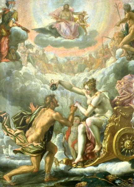 Venus Anoints Aeneas Making Him a God