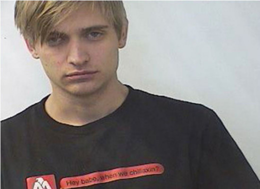 Nick Snider after arrest for  misdemeanors, including offering multiple law enforcement officials oral sex in exchange for release on disturbance charges.