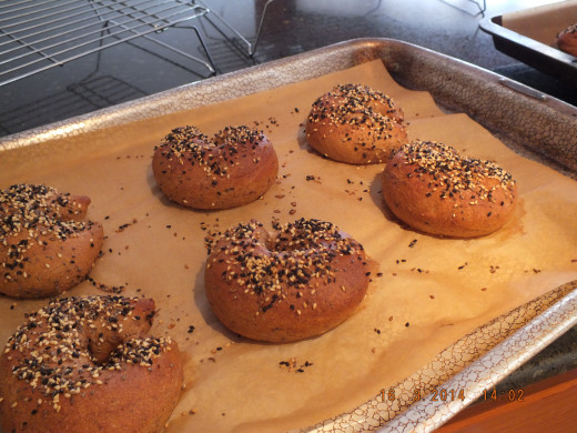 They are now ready for your hot oven.